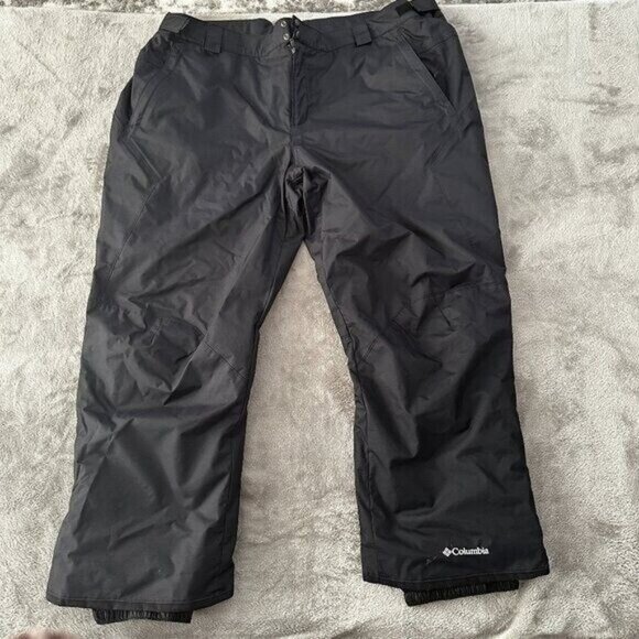Columbia Omni-Tech Black Snow Pants Men's size 4X 4XL - Picture 1 of 8